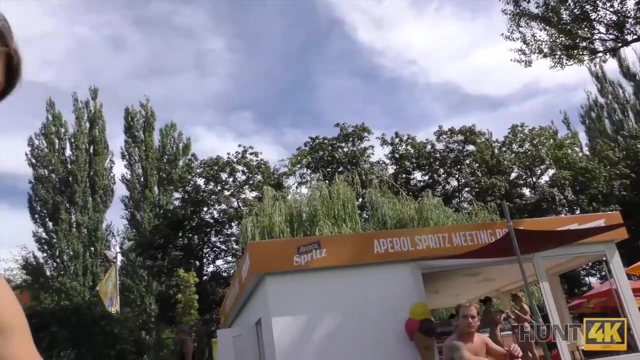HUNT4K. Comely girl enjoys outdoor anal sex for money with new guy