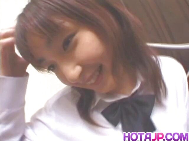 Haruka Hoshikawa has hairy cunt aroused and fucked all the way