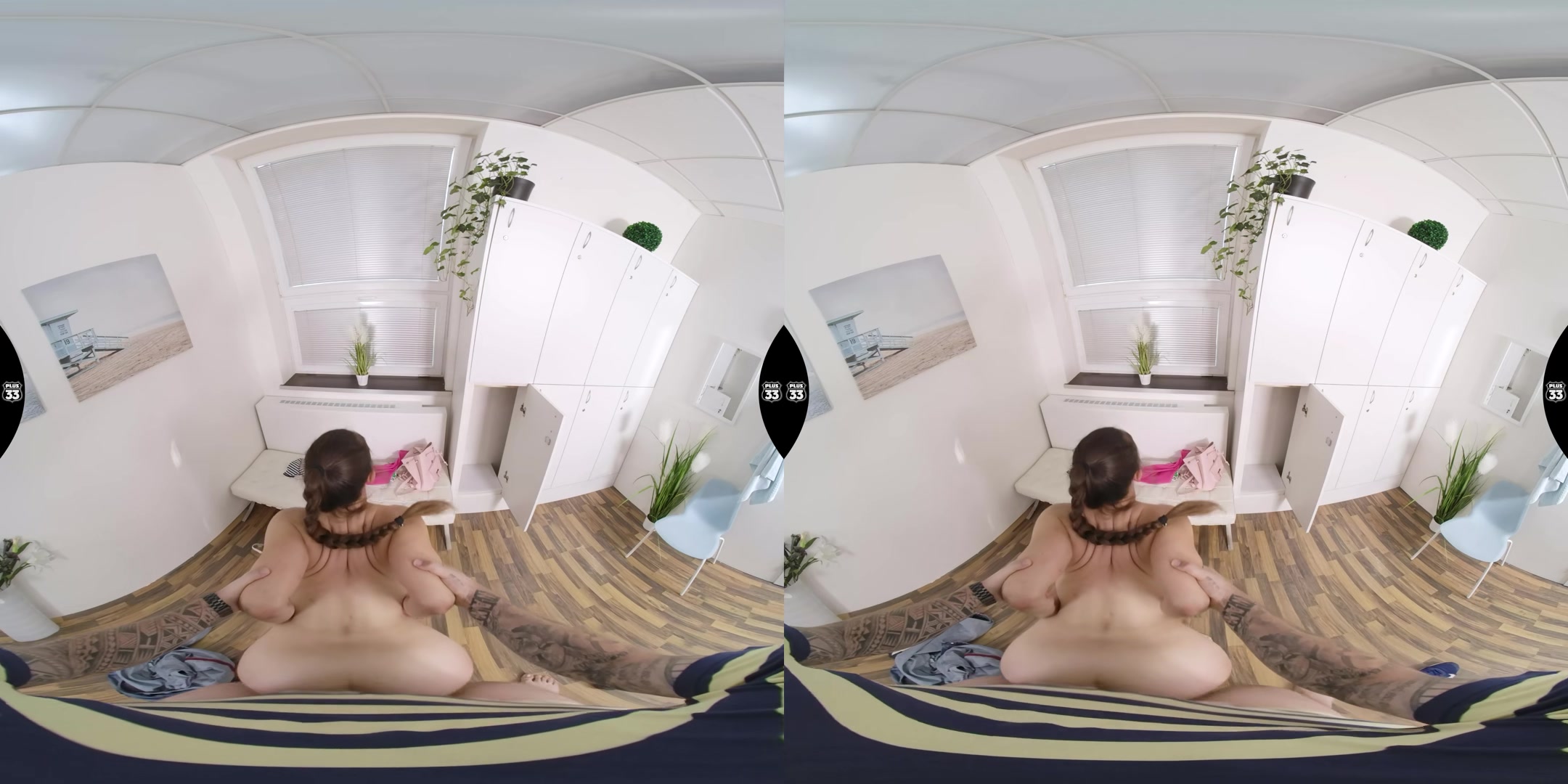 Fucking in Locker Room - Plus33