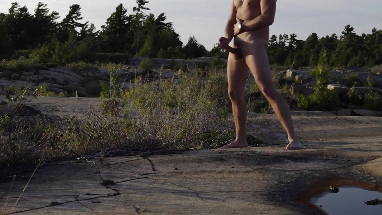 Jerking Off On My Own Island On The Bay