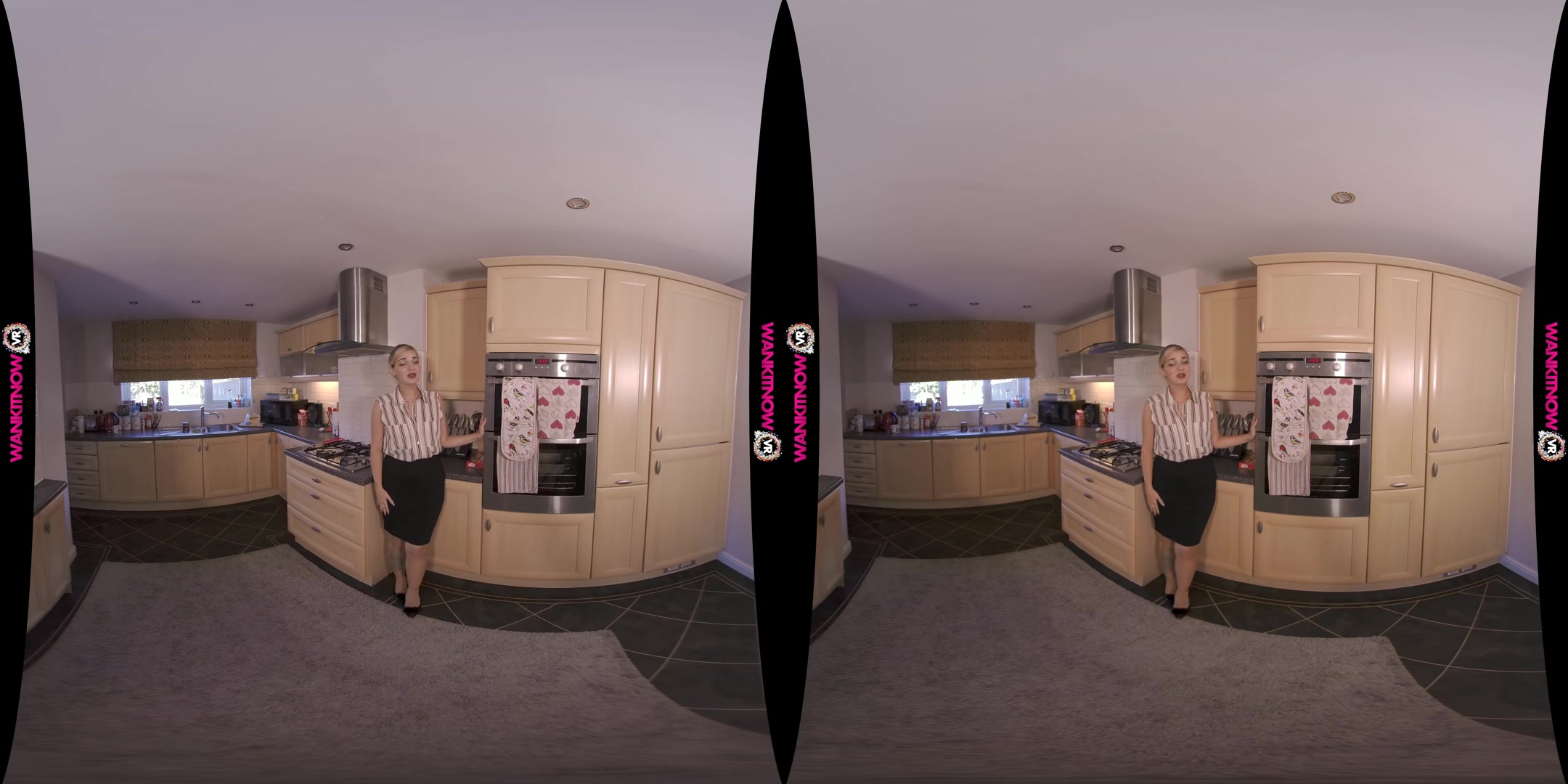 Cum In The Kitchen - WankitnowVR