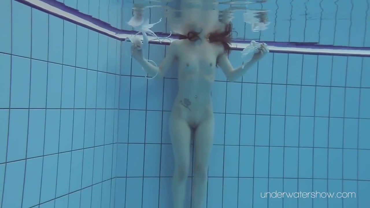 Floating Babe In The Warm Pool Getting