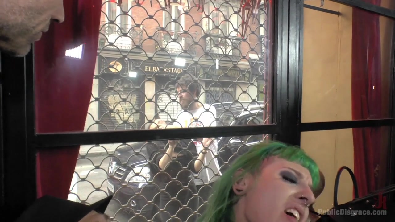 Two Slutty Whores Disgraced In Spanish Extreme Public Orgy - PublicDisgrace
