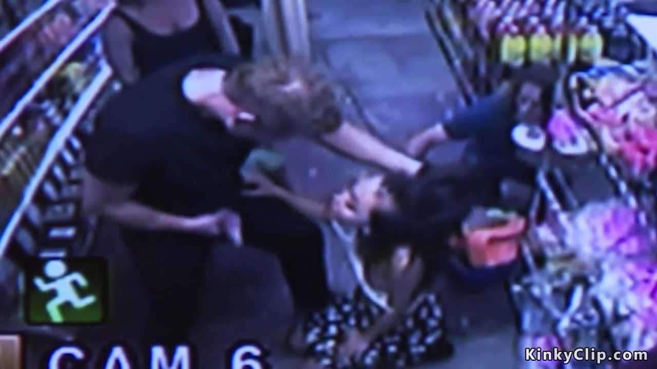 Tied Petite Asian Fucked In Public Store