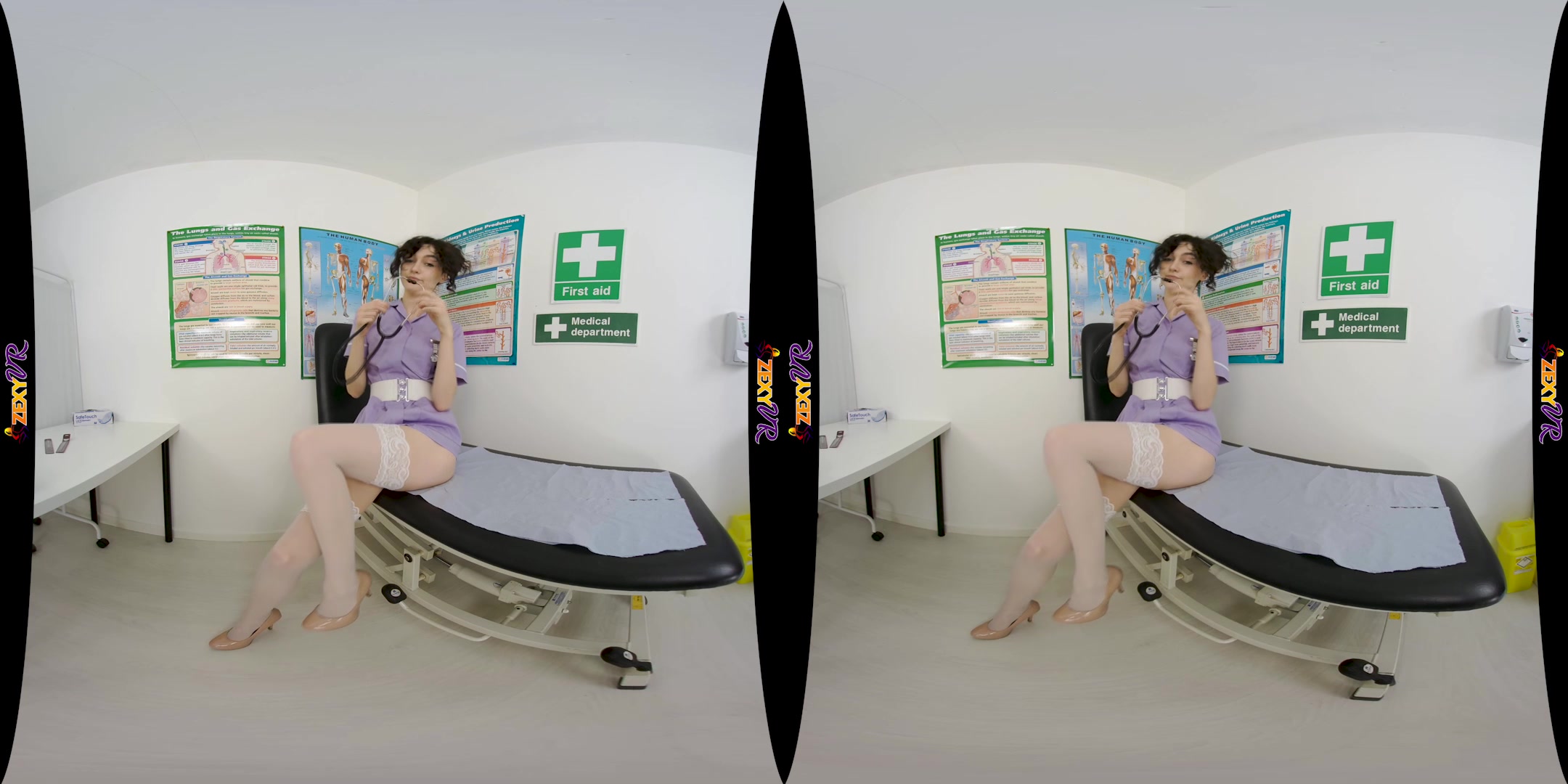 Time For A Check Up featuring Millie Parker - ZexyVR