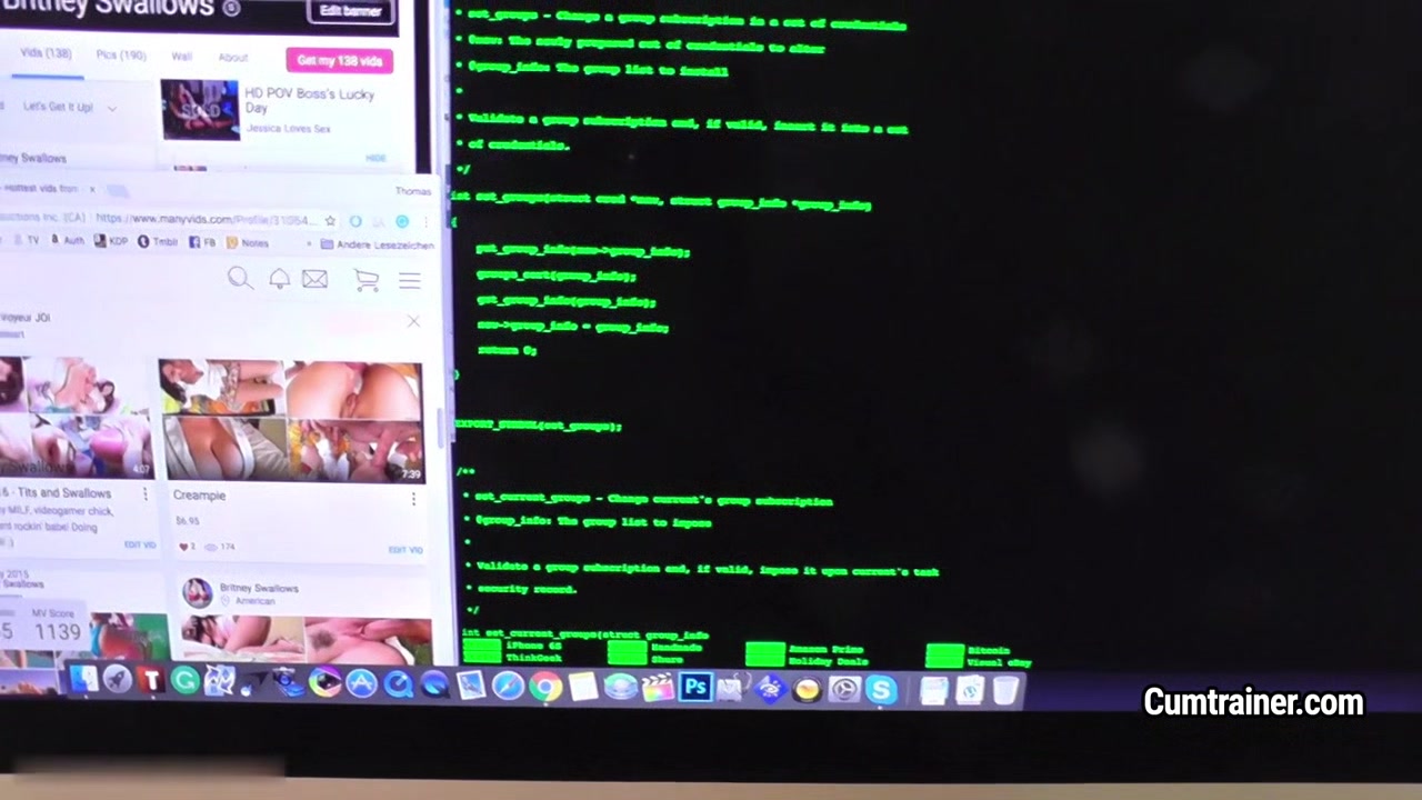 Britney Swallows - Video Quickie #17 - Marital Duties