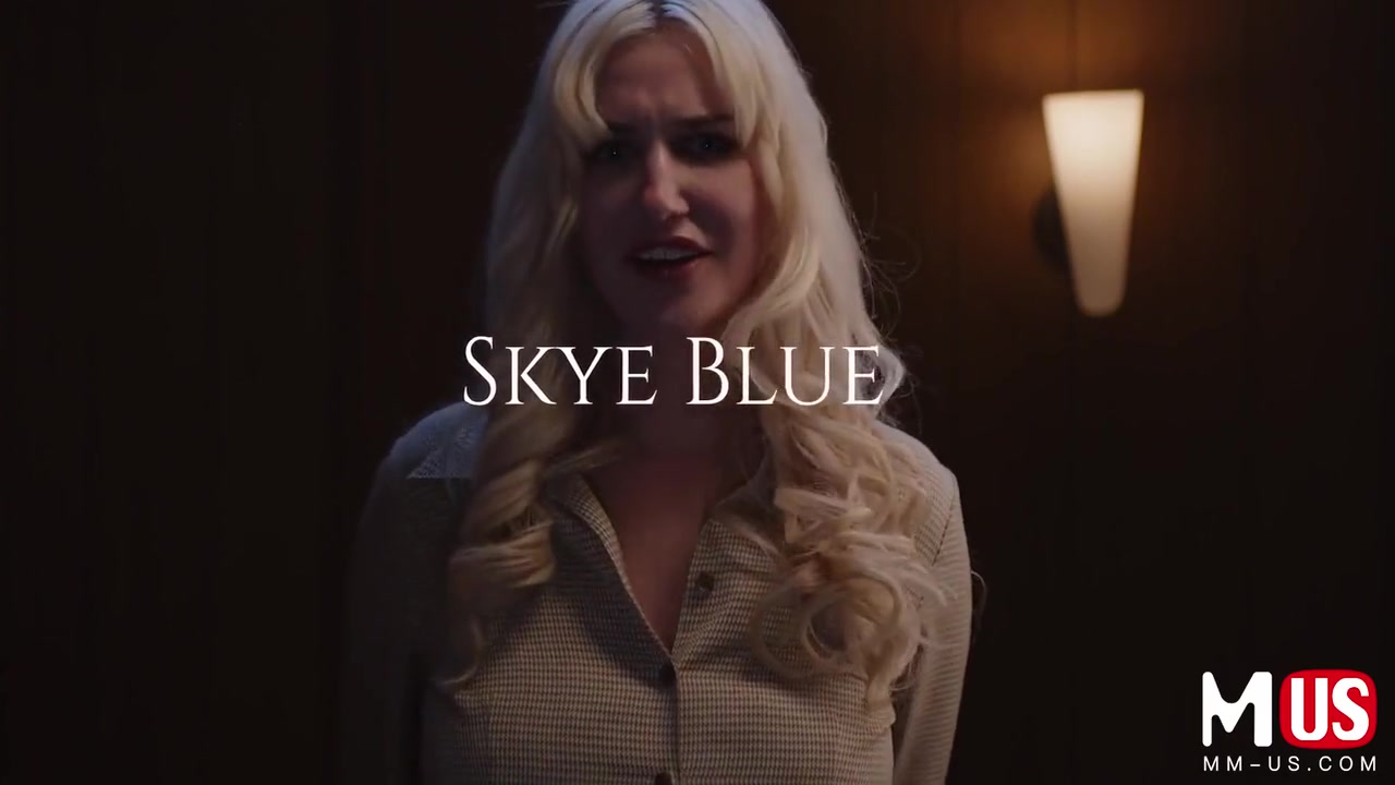 Sky Blue In Blonde Milf Forgive Her Husband