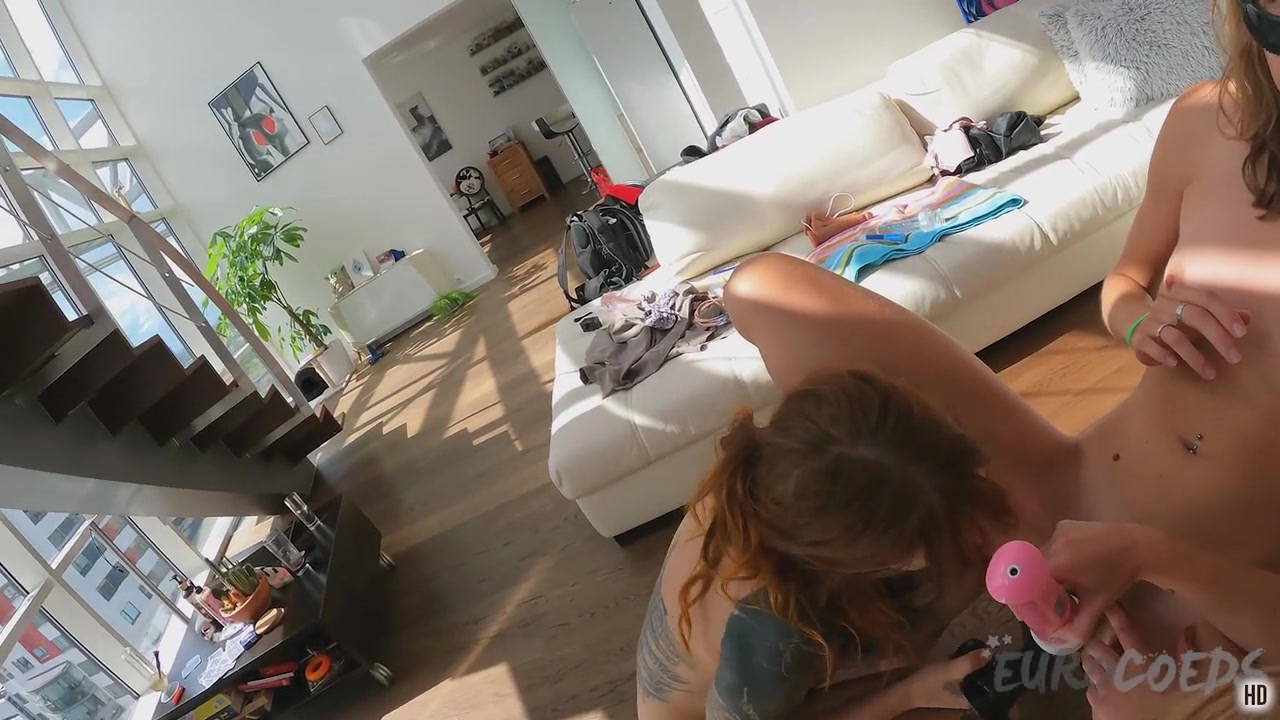 Having Her Two Friends Bleika And Cheri Striptease And Lick And Finger Her Pussy Pov Lesbians