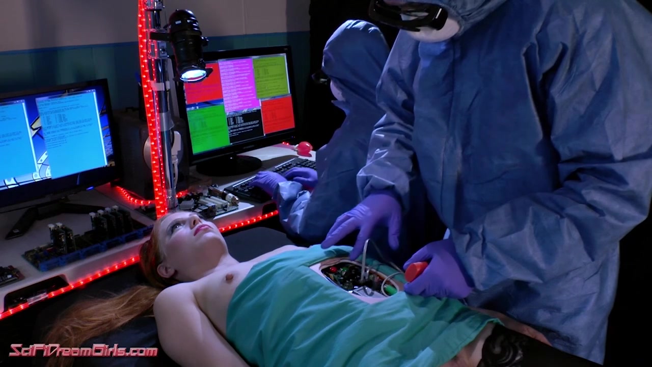 Sarah Strawberries in Ashley Fires Scifi Dreamgirls: Little Red Rosiebot - KINK