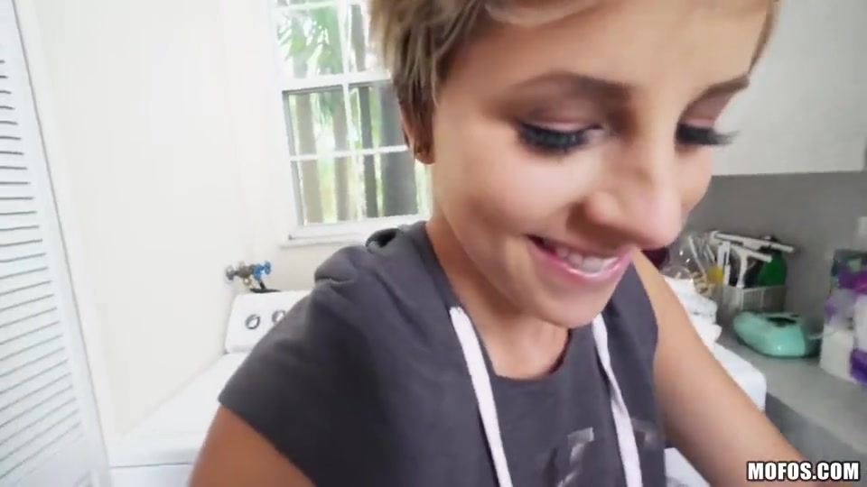 Extremely Skinny & Small Tits Girl In Po With Makenna Blue