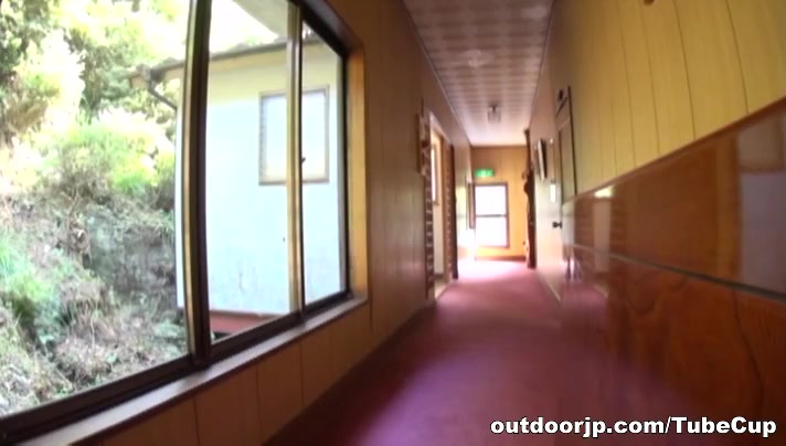 Japanese AV Model amazing milf in hot action outdoors