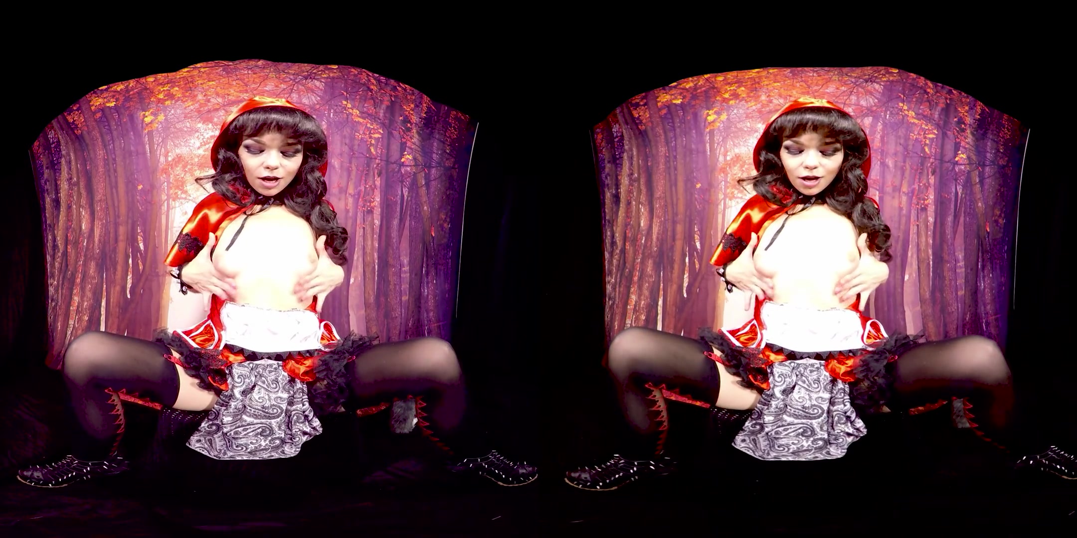 407 - Rebeka Black; Cosplay Solo Brunette - SexLikeReal