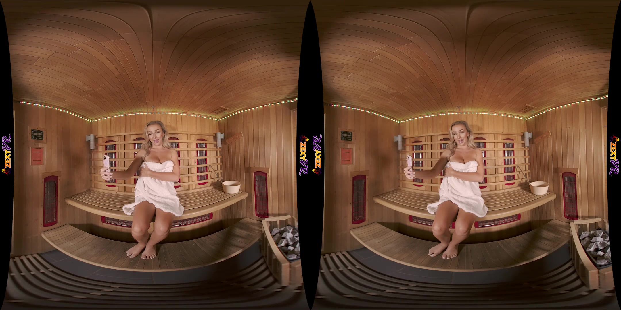 Hot and Steamy featuring Bethany Morgan - ZexyVR