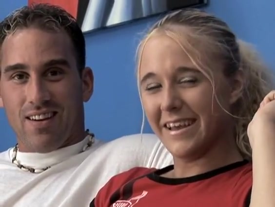 Hot Blond Chick Blows In College