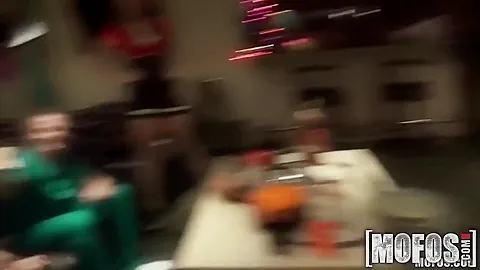 A Good Orgy At The Halloween Party!