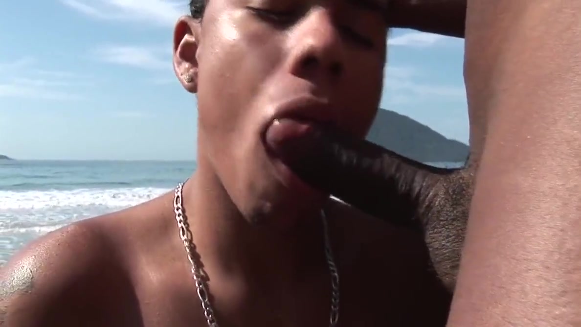 Gets A Hard Cock In His Anal On A Stone