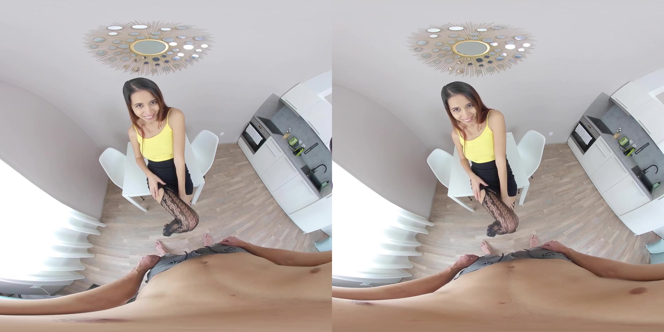 Paula Shy - Dear, Look at my New Stockings - Busty Pornstar POV VR