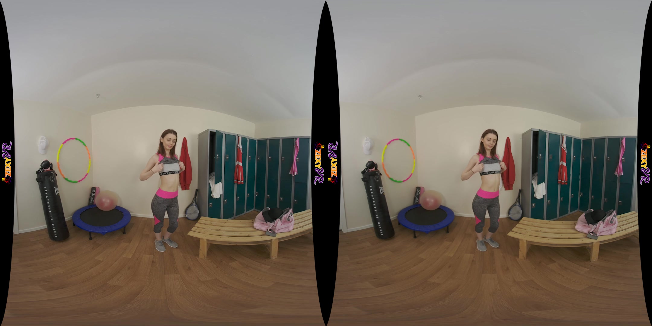 Locker Room Libido featuring Kourtney E - ZexyVR