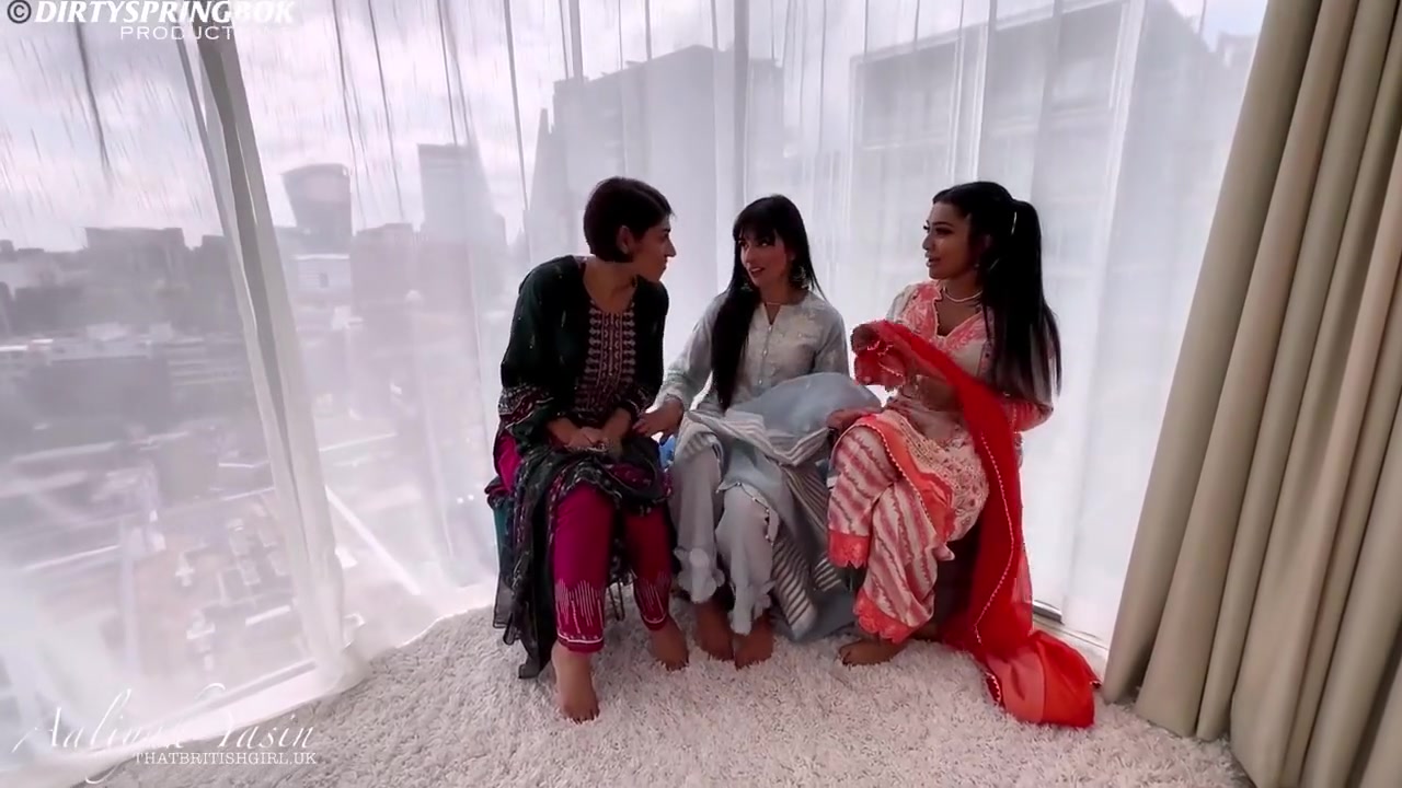 Yasmin A, Aaliyah Yasin And Sahara Knite In Three Desi Bhabis Gone Wild With A Streamvid.net