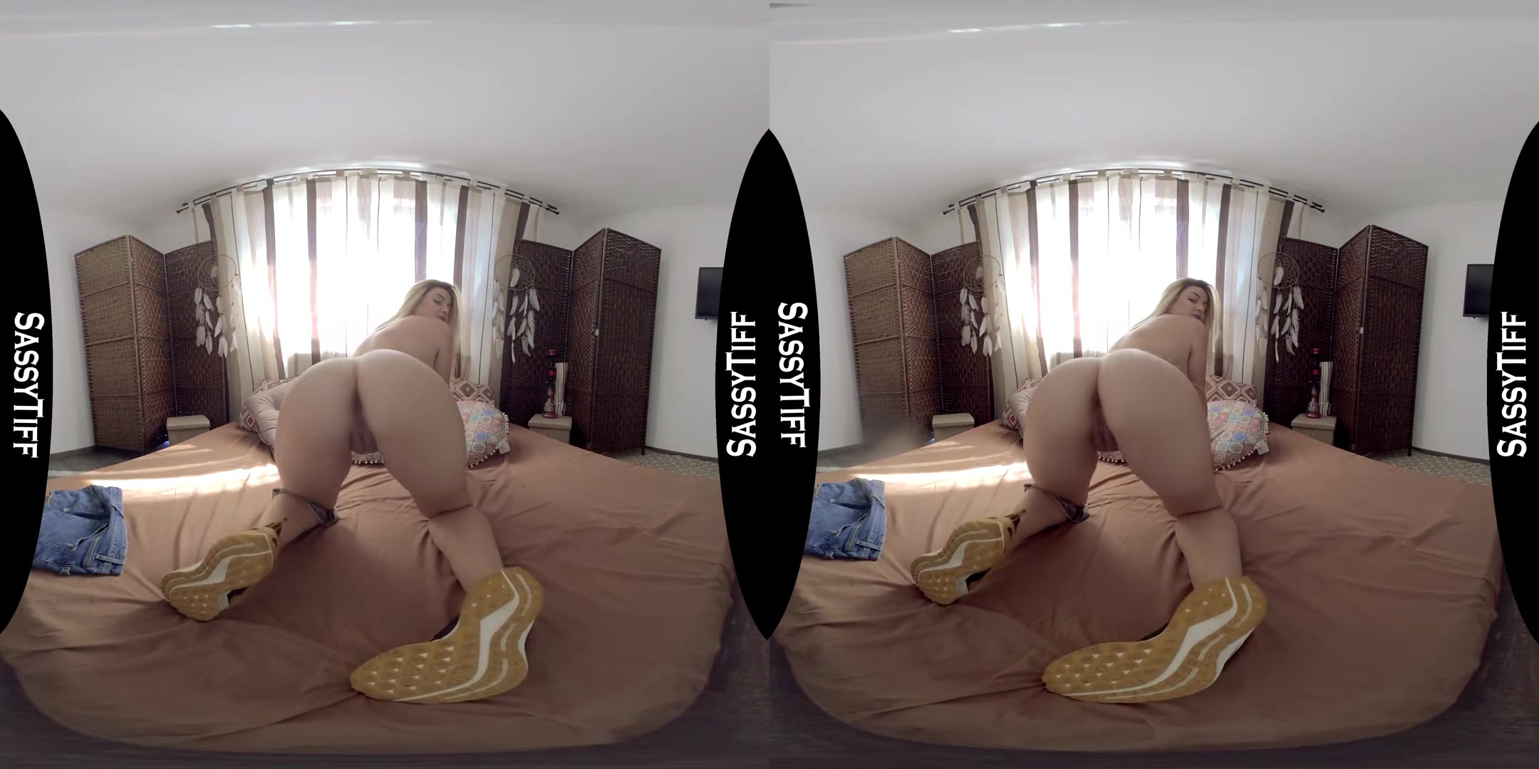 Jack-Off Instruction And Masturbation Session - Busty Amateur Blonde
