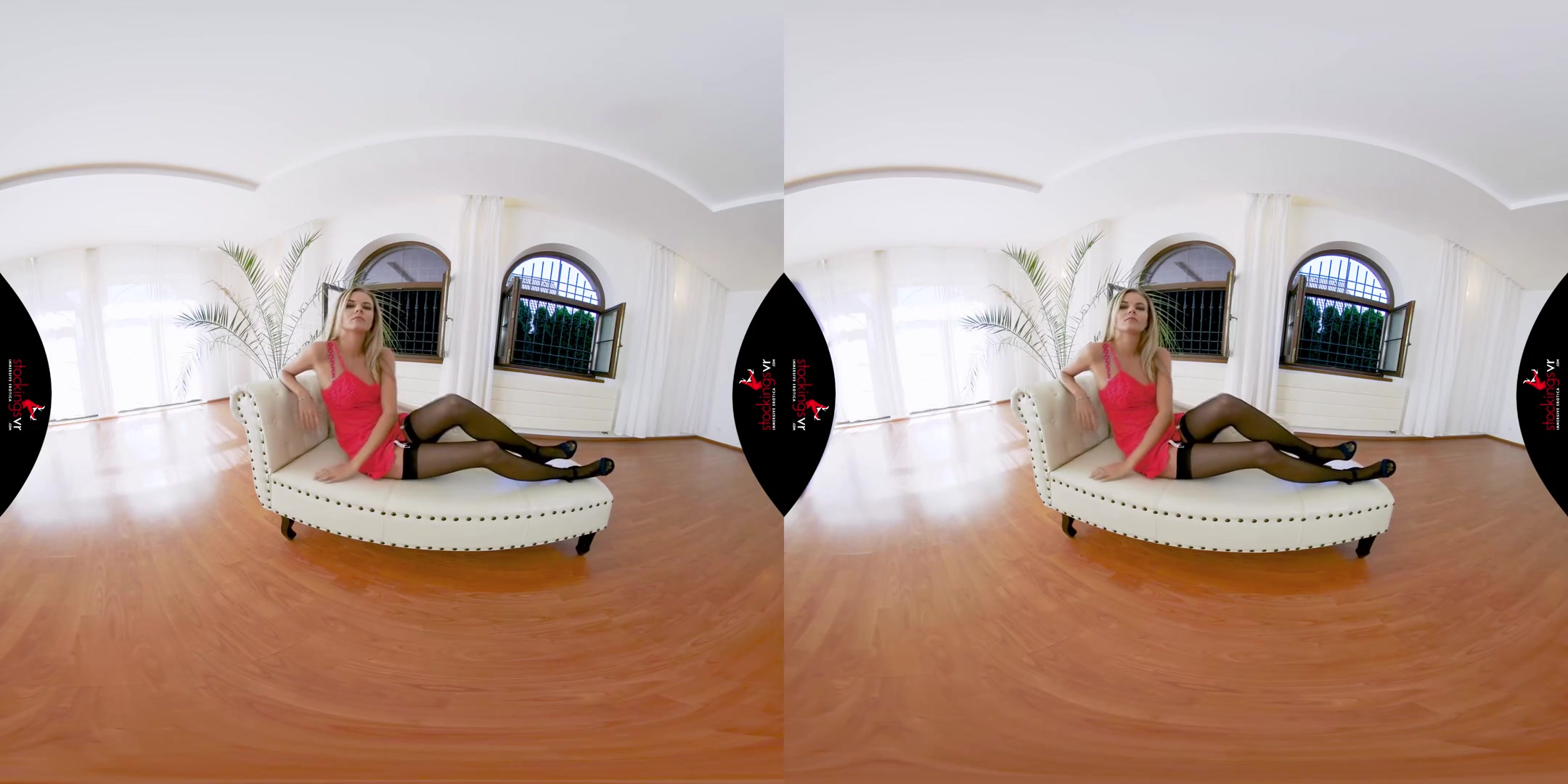 Only Tease - StockingsVR - VR Porn Video - SexLikeReal