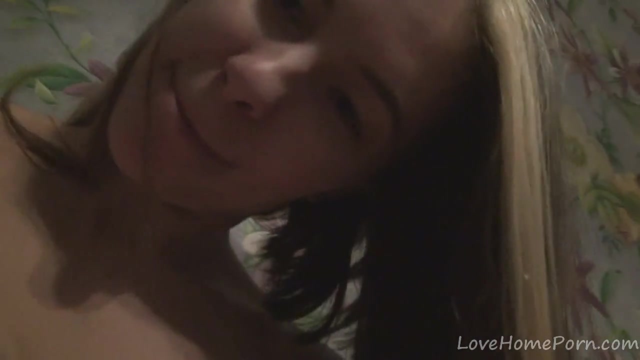 Beautiful brunette displays her wet hairy pussy