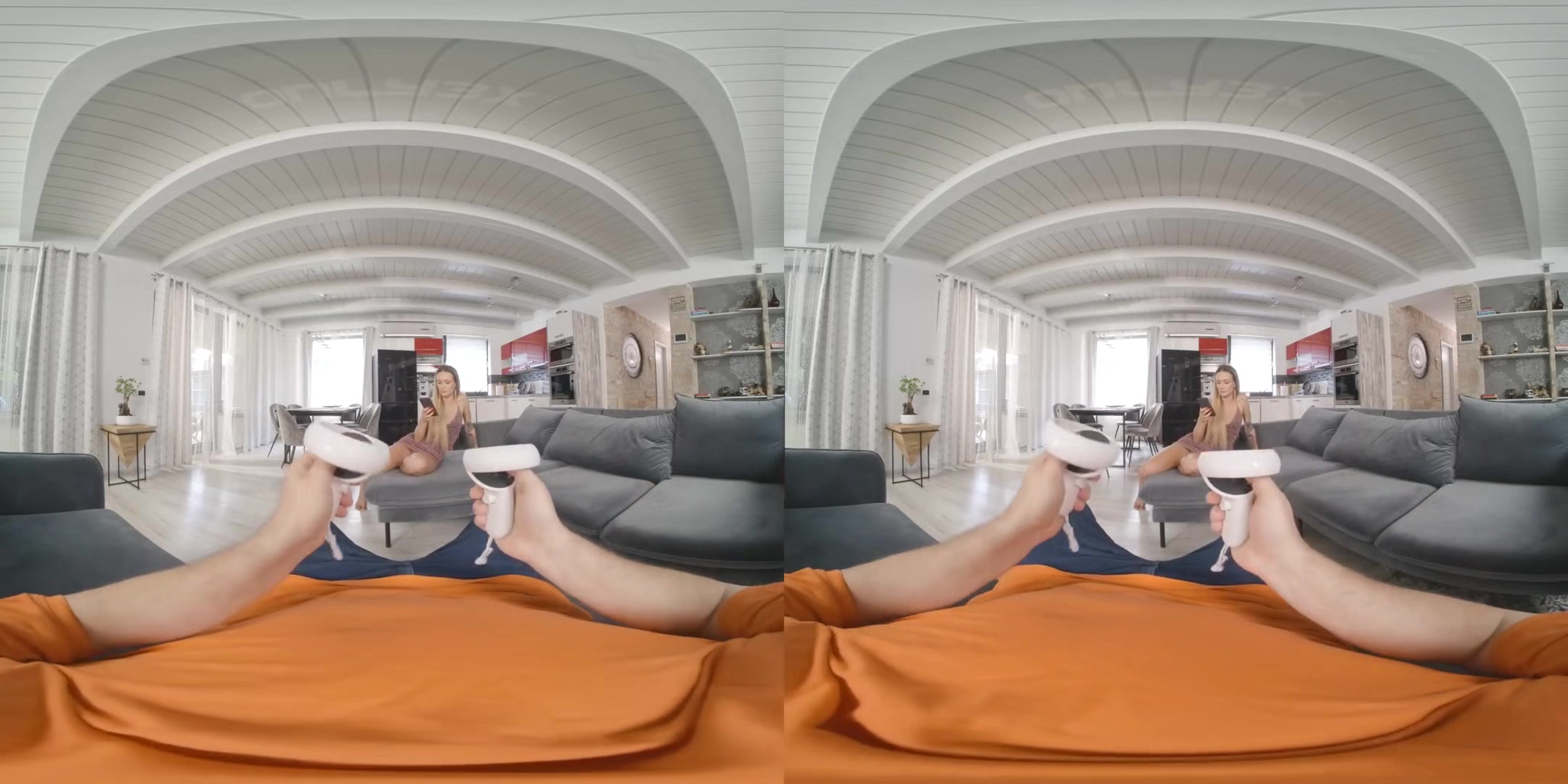 Elena Lux Lures Boredom Away By Fucking Her Nerd Boyfriend - Virtual Girlfriend POV