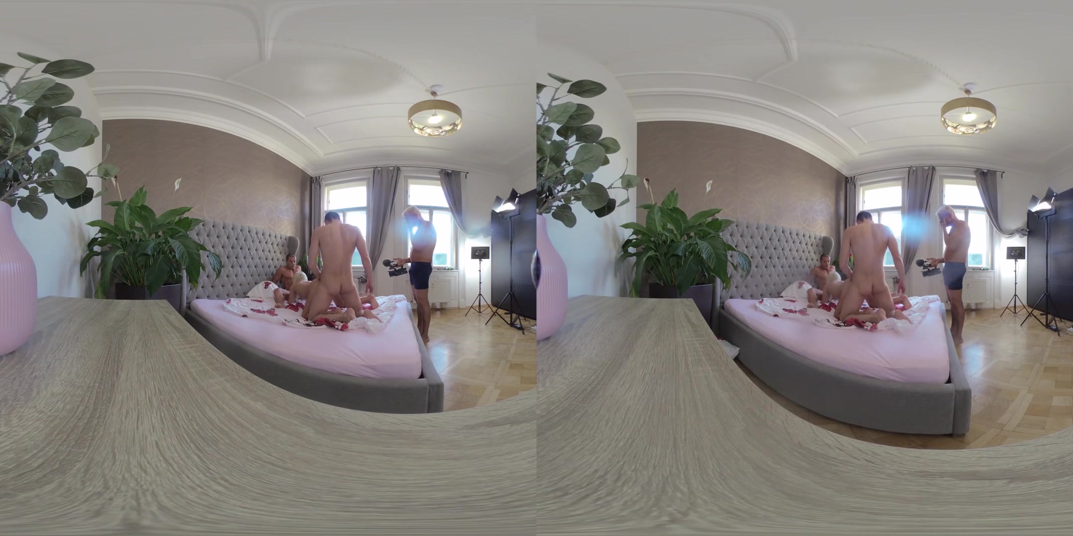 Lovita Fate Vr Video Part Two - Little Pussy Stretched Out In Massive Cock Threesome