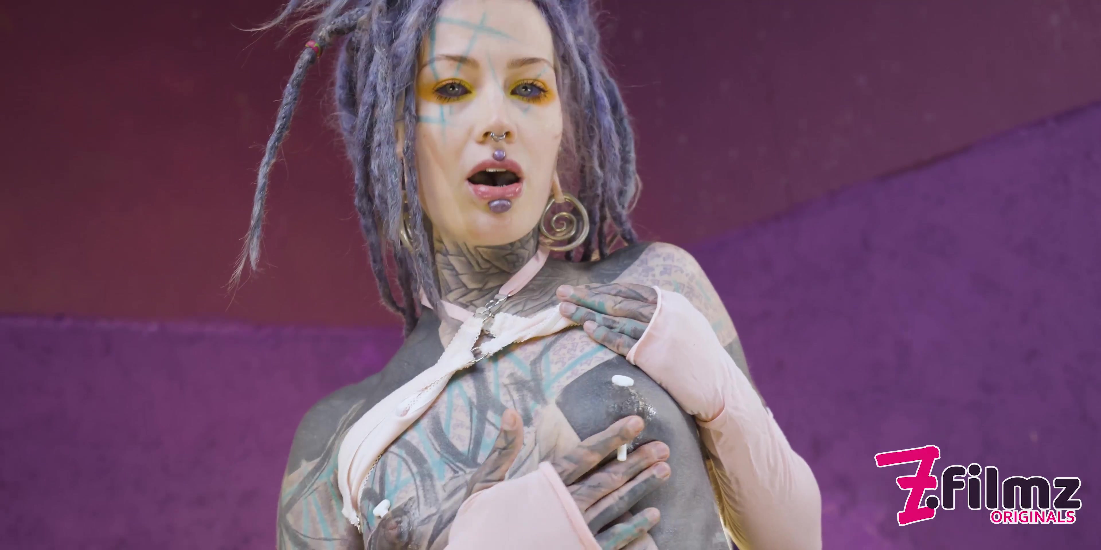 Heavily Tattooed Dap Threesome - Hardcore Anal Fuck