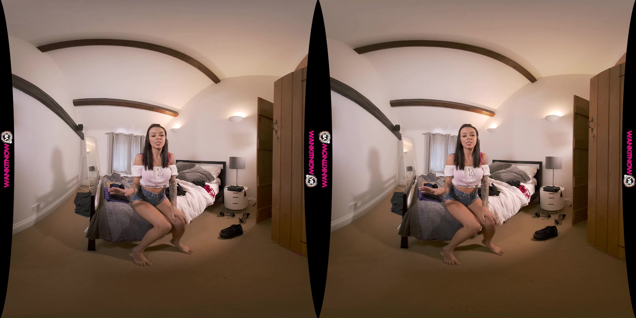 Horny Housemate featuring Miah S - WankitNowVR