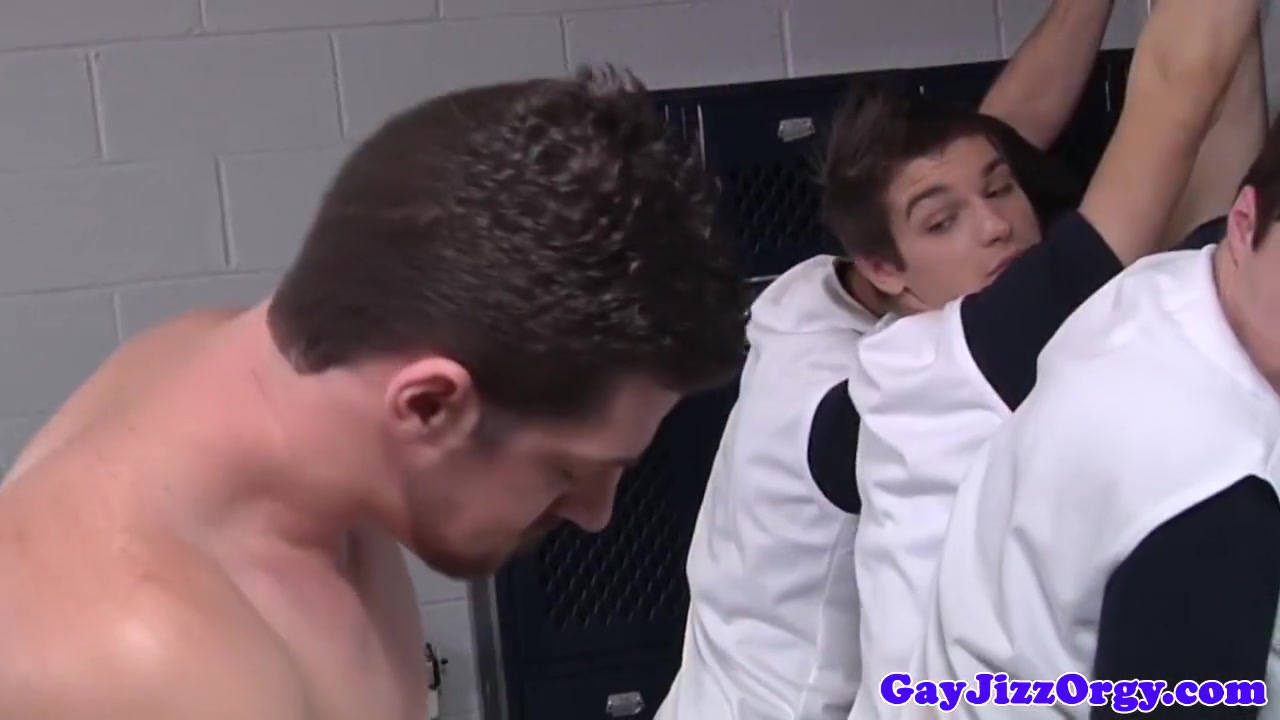 And Teammates In Lockerroom - Johnny Rapid