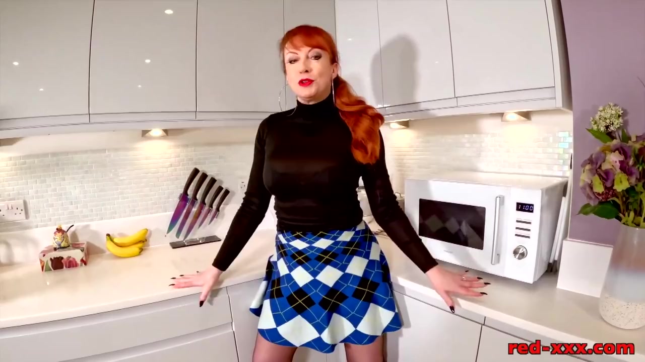 Red Xxx - Kitchen Fun With Busty Redhead Milf