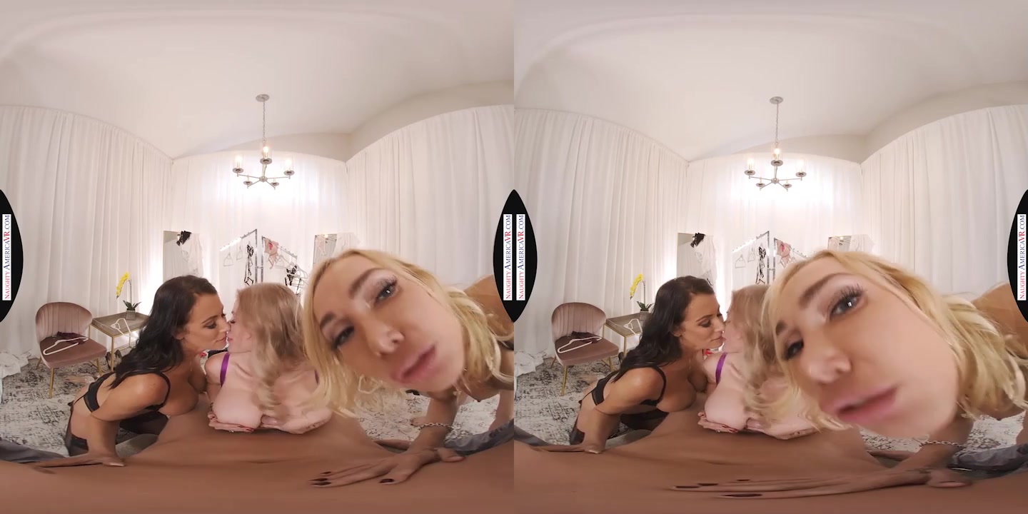 Casca Akashova, Devon & Reagan Foxx Fuck In The Famous Dressing Room
