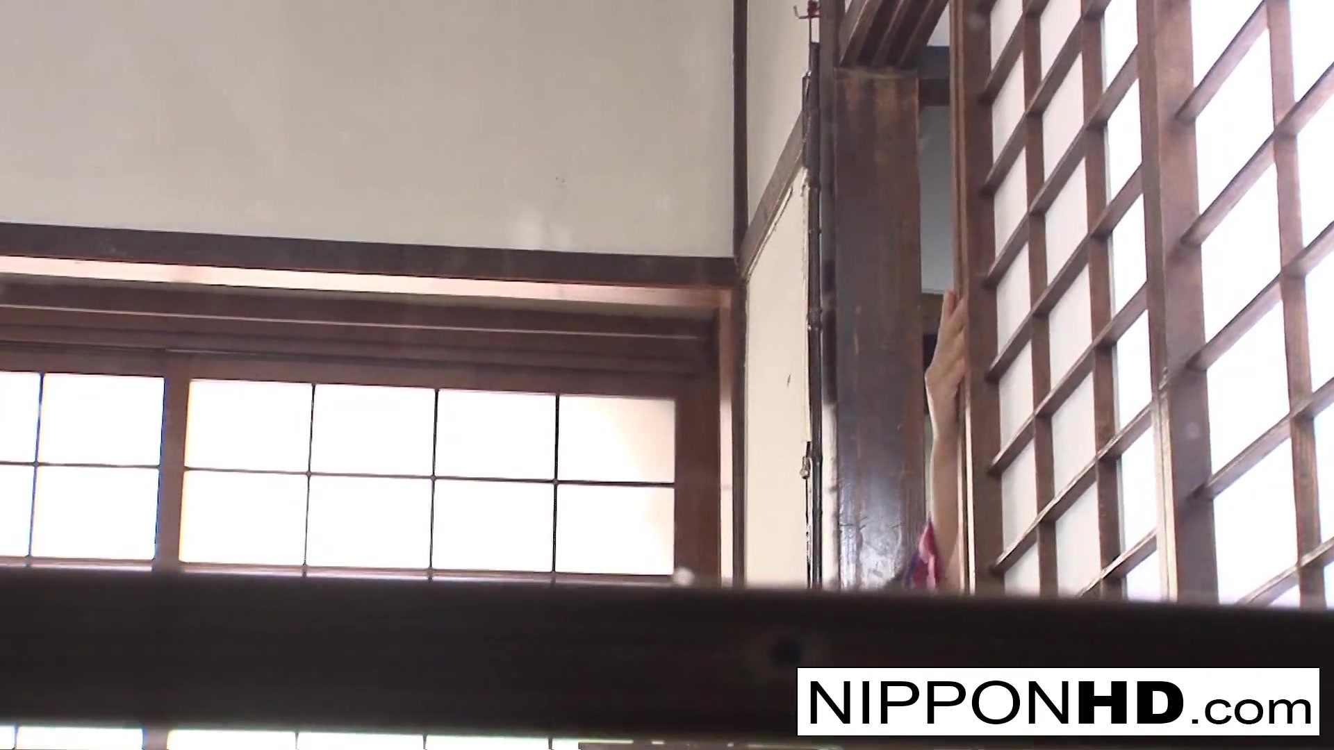 Japanese teen 18+ Geisha Has Her Hairy Pussy Toyed In A Dojo - NipponHD