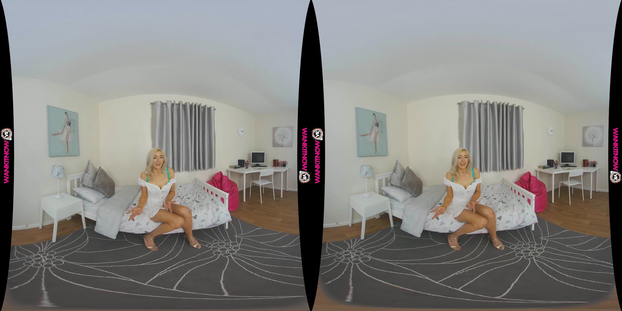 Happy Wanker featuring Sapphire - WankitNowVR