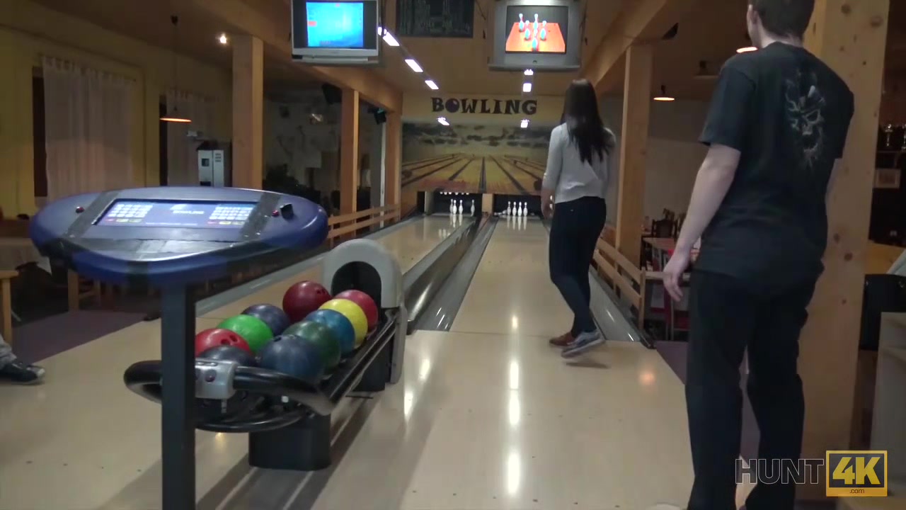 HUNT4K. Pretty girl fucked for money in front of BF and other people