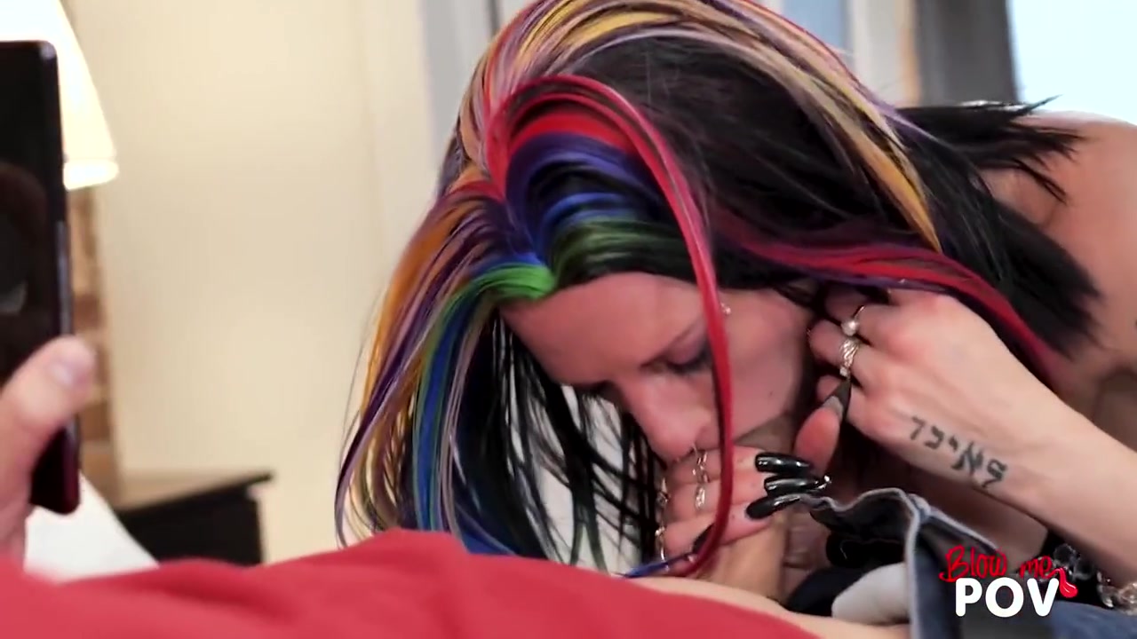 A Punk Milf With Big Tits Sucks Her Stepson With Milf Big Tits