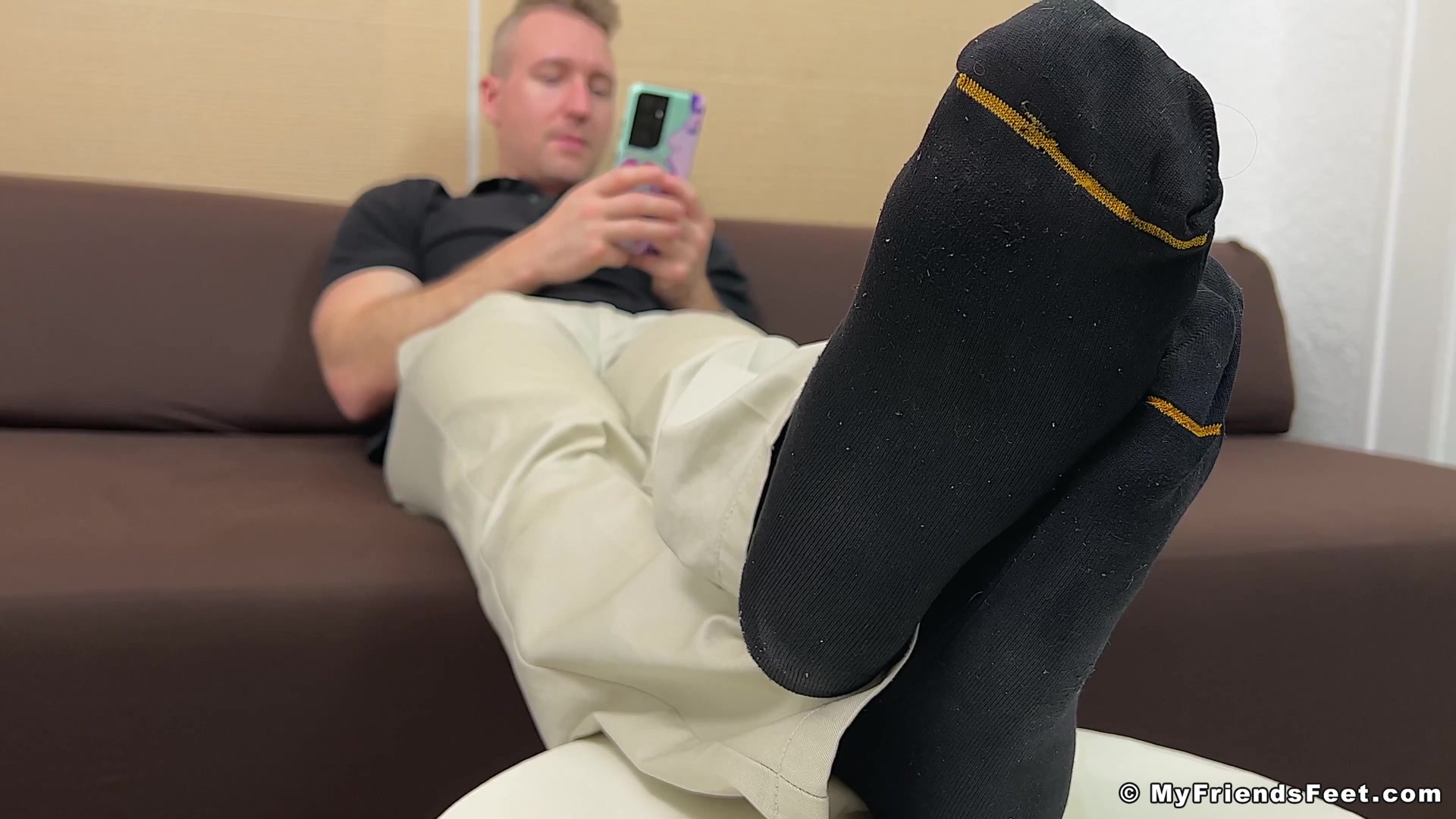 Spy on Bax's Socks & Feet - Bax