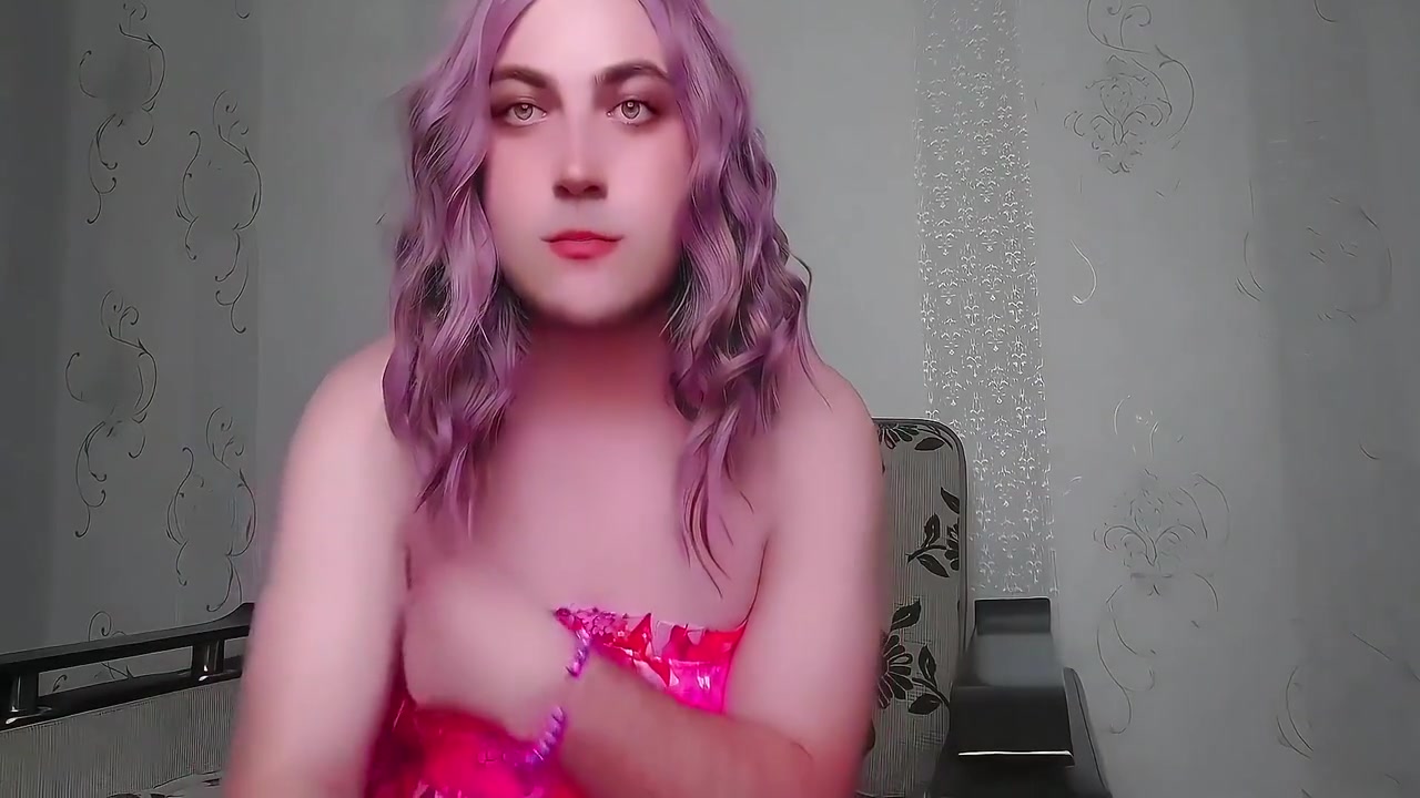 Shocking! Beauty Hot Booty Femboy Pretty Barbie Boy To Girl Lovely Crossdresser Kitty 16 Min