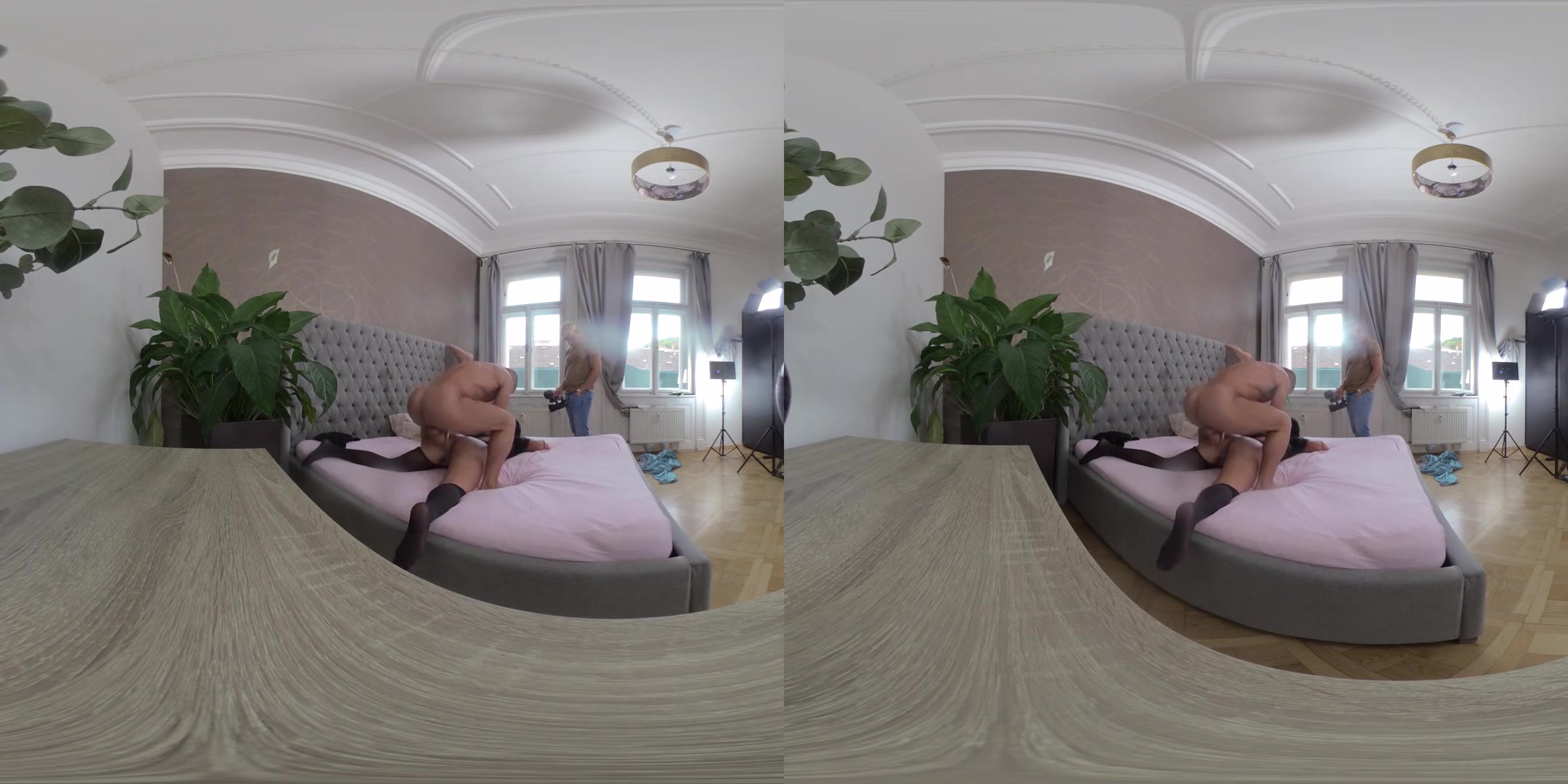 Daphne Klyde - Vr Behind The Scenes Part Two - Double Meat Sandwich (Dvp) Makes Thick Milf Squirt Buckets Of Joy Juice