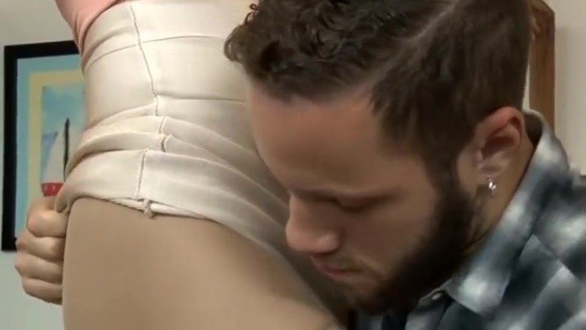 Tranny Gets Cock Cummed