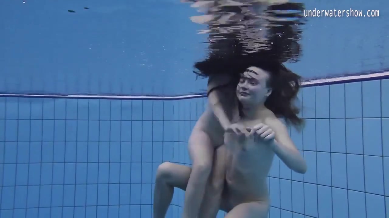 Lesbian Babes In The Pool And Redhead On Tenerife