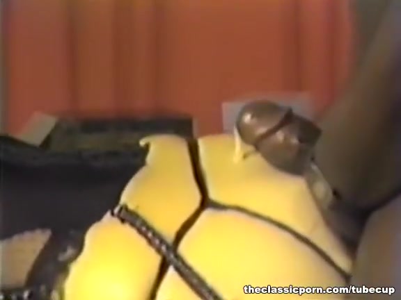 Small tittted ebony seduces man