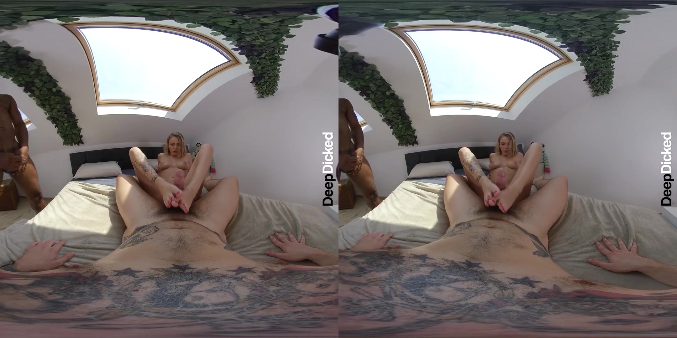 Lya Missy is DeepDicked - Gonzo POV MFM Threesome VR