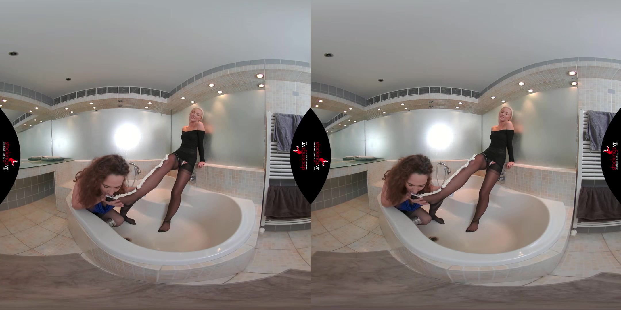 Creamy granny panty perv starring Lovita Fate and Ameli Monk