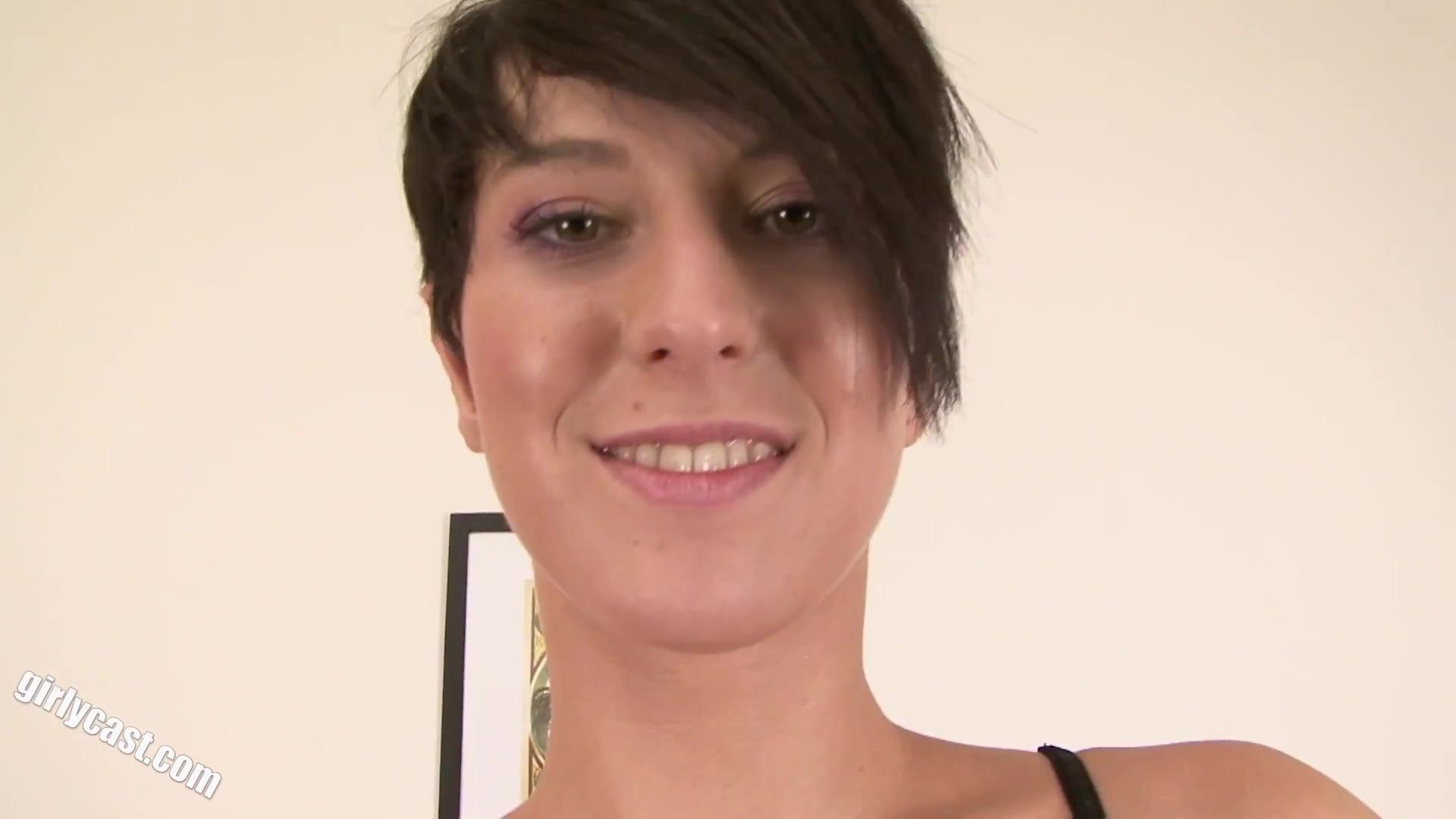 Cute Hairy Nicole Interracial Casting - Creampie