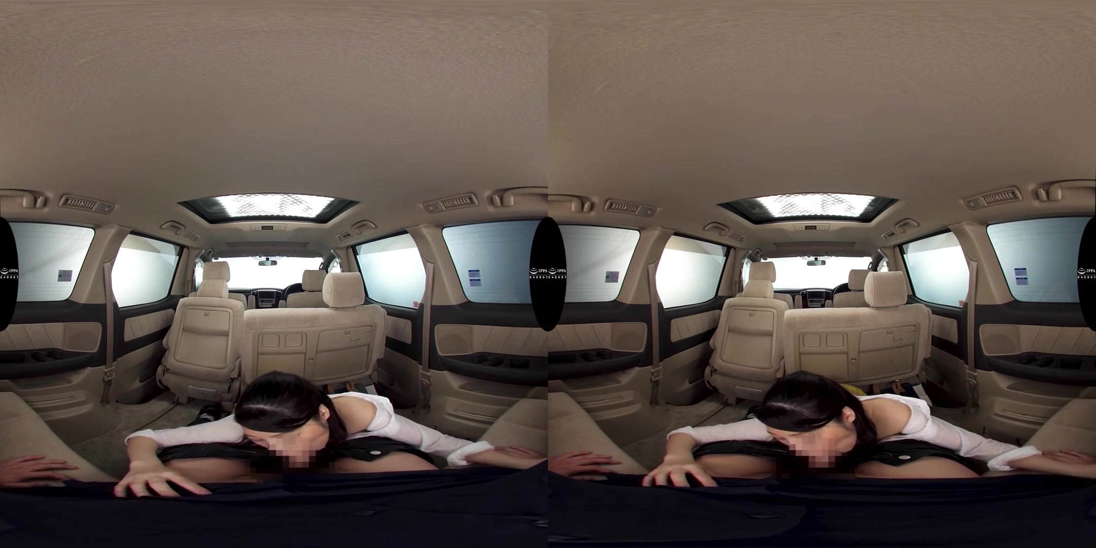 Horny Wet Slut in the Car - Hot Babe Wet Shirt Fucking in the Car JAV VR