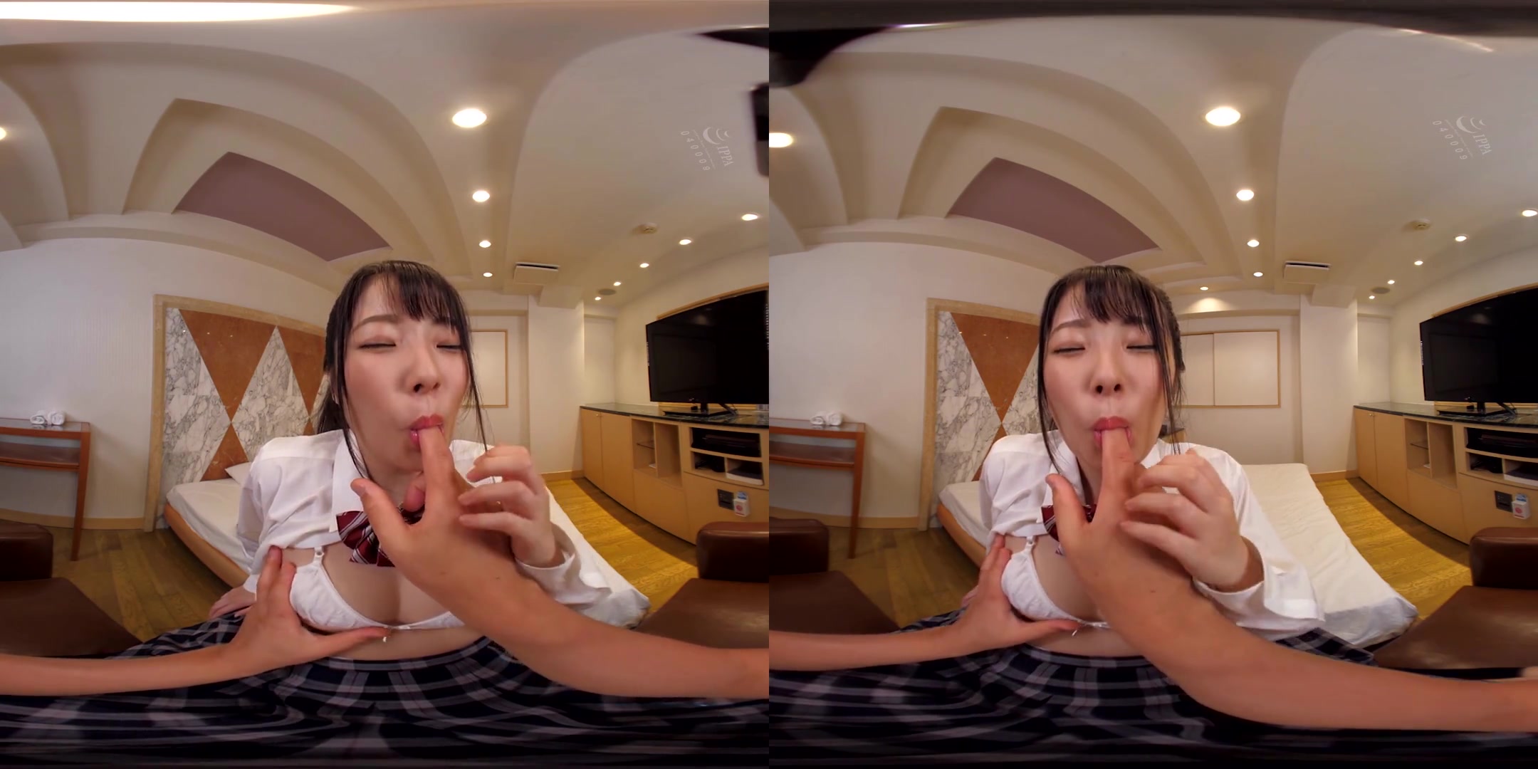 Little Devil in Uniform 1 - Asian teen 18+ Blowjob