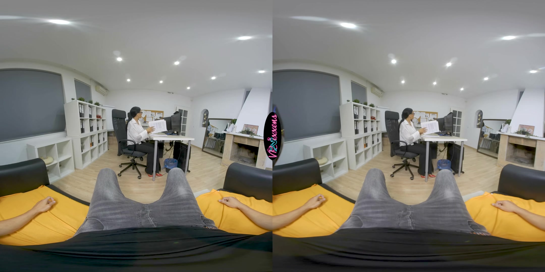 Threesome With The Boss - VRixxens