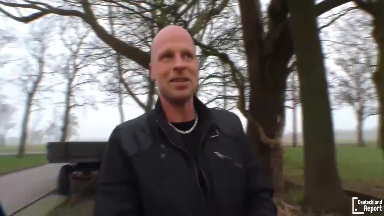 German Fucks A Stranger Outdoors 10 Min